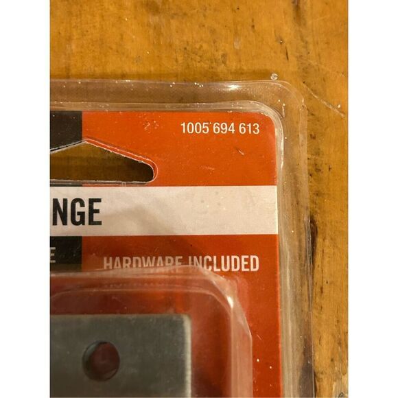 Everbilt 3-1/2” Commercial Grade Adjustable Spring Hinge Satin Chrome (8149) - Picture 2 of 5